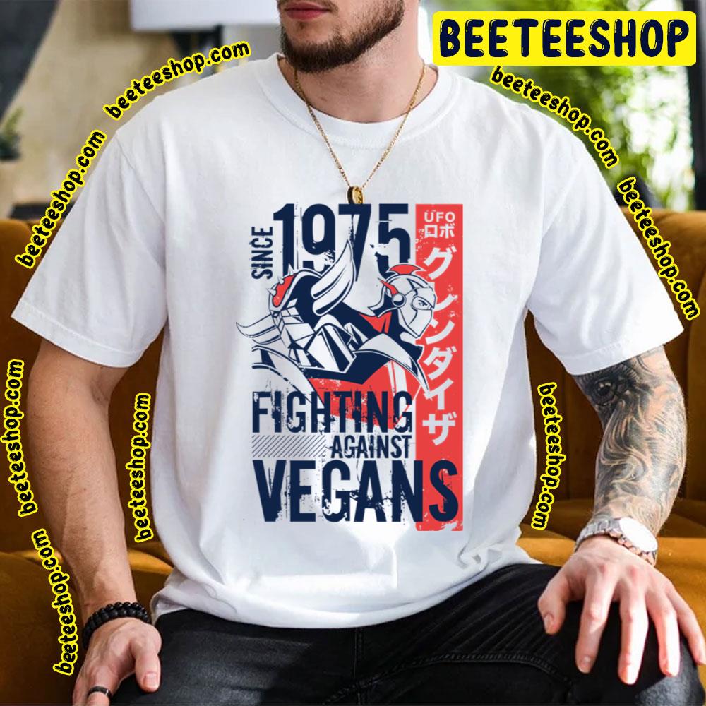 Red Fighting Against Vegans Grendizer Trending Unisex T-Shirt Red Fighting Against Vegans Grendizer Trending Unisex T-Shirt