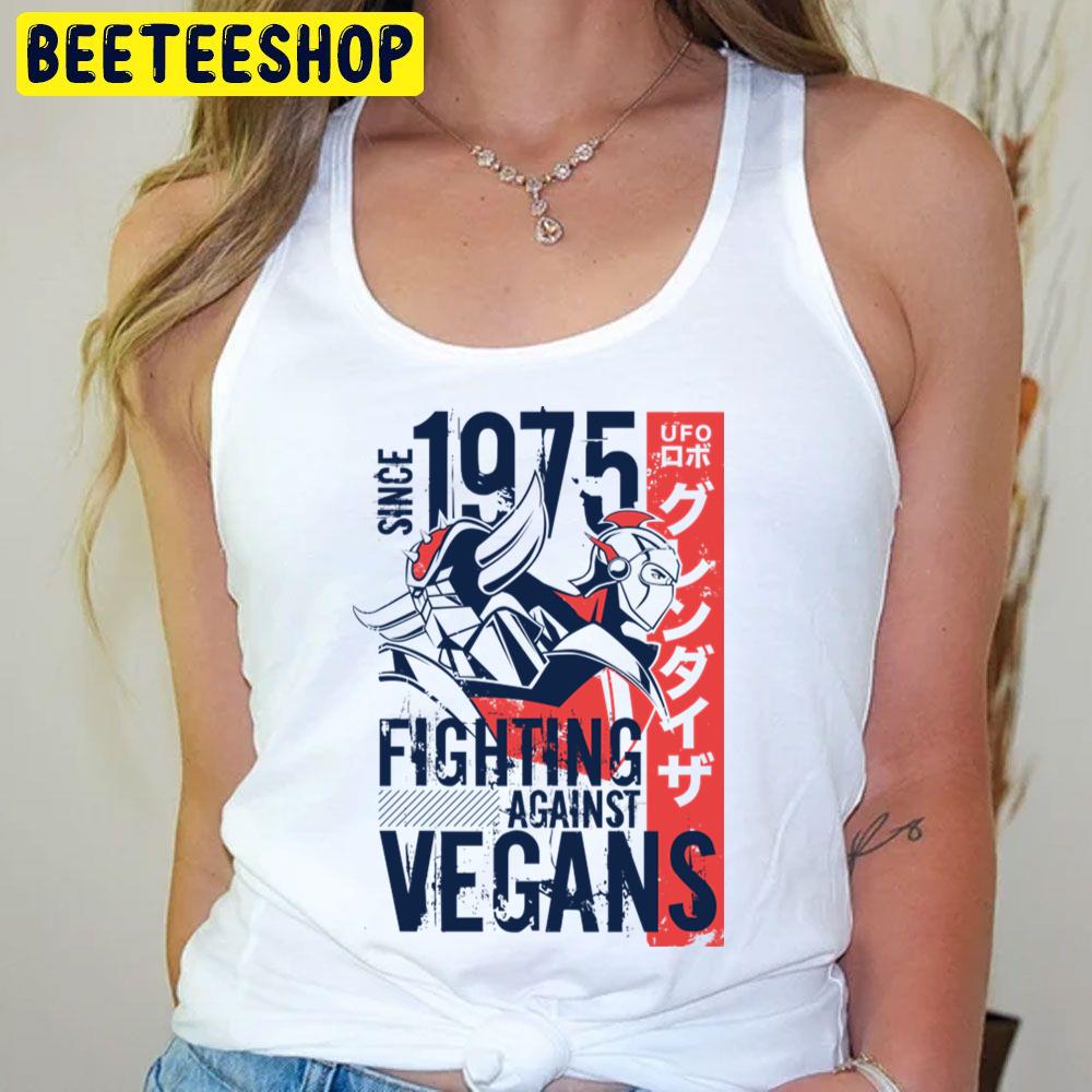 Red Fighting Against Vegans Grendizer Trending Unisex T-Shirt Red Fighting Against Vegans Grendizer Trending Unisex T-Shirt
