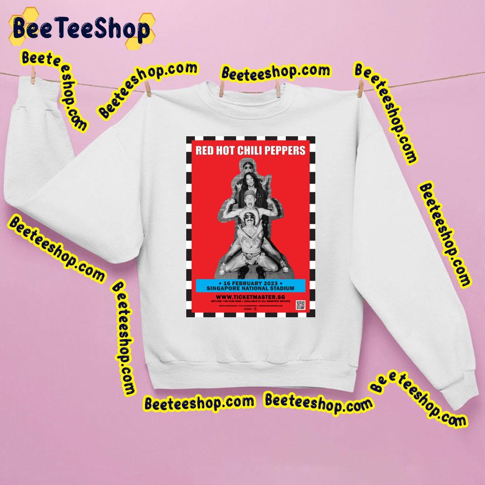 Red Hot Chilil Pepper 16 February 2023 Trending Unisex Sweatshirt Red Hot Chilil Pepper 16 February 2023 Trending Unisex Sweatshirt