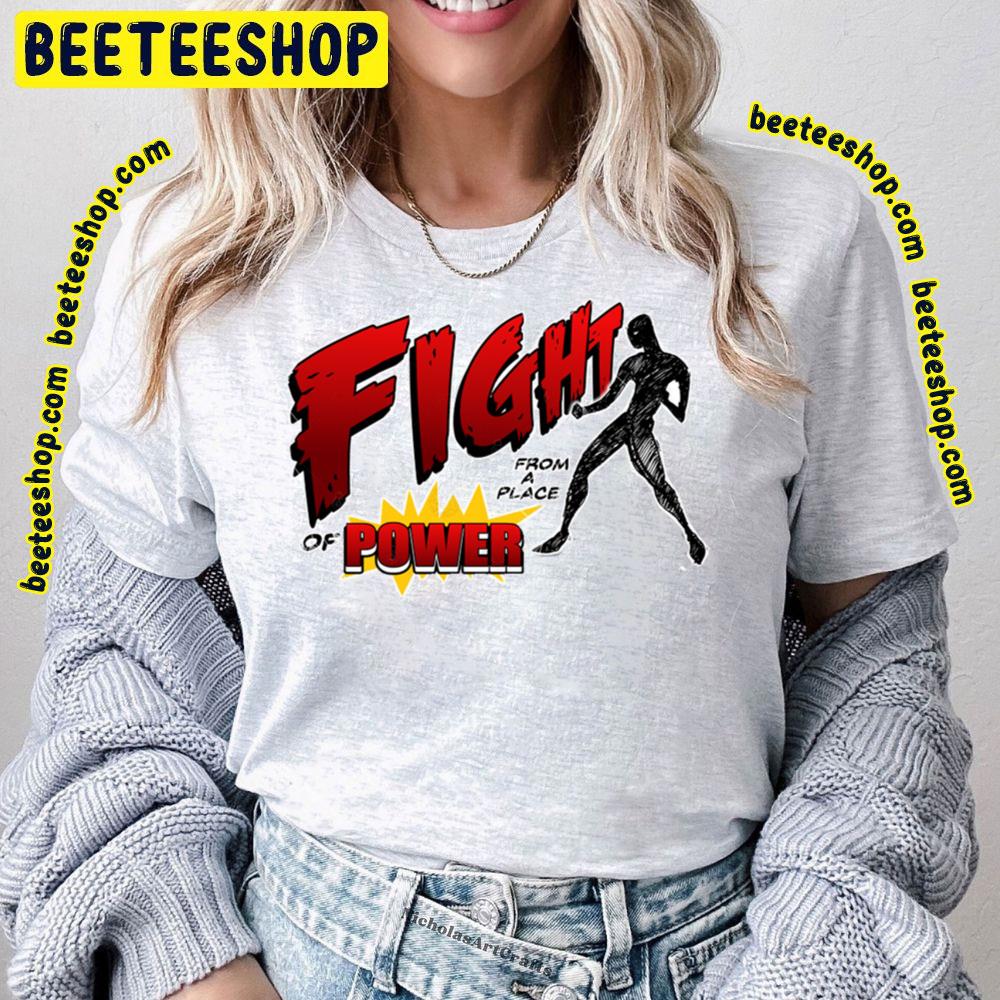 Red Text Fight From A Place Of Power Trending Unisex T-Shirt Red Text Fight From A Place Of Power Trending Unisex T-Shirt