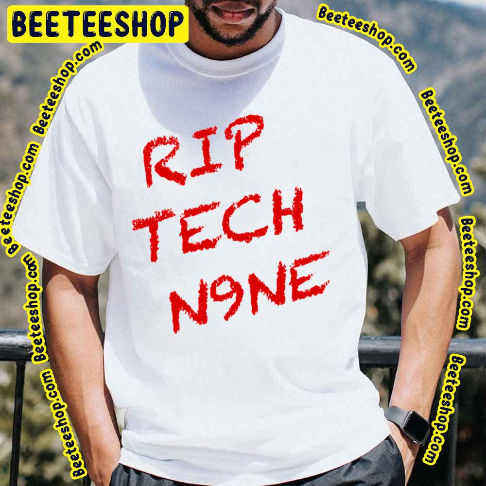 Red Text Rip Tech Nine Trending Unisex T-Shirt Red Text Rip Tech Nine Trending Unisex T-Shirt