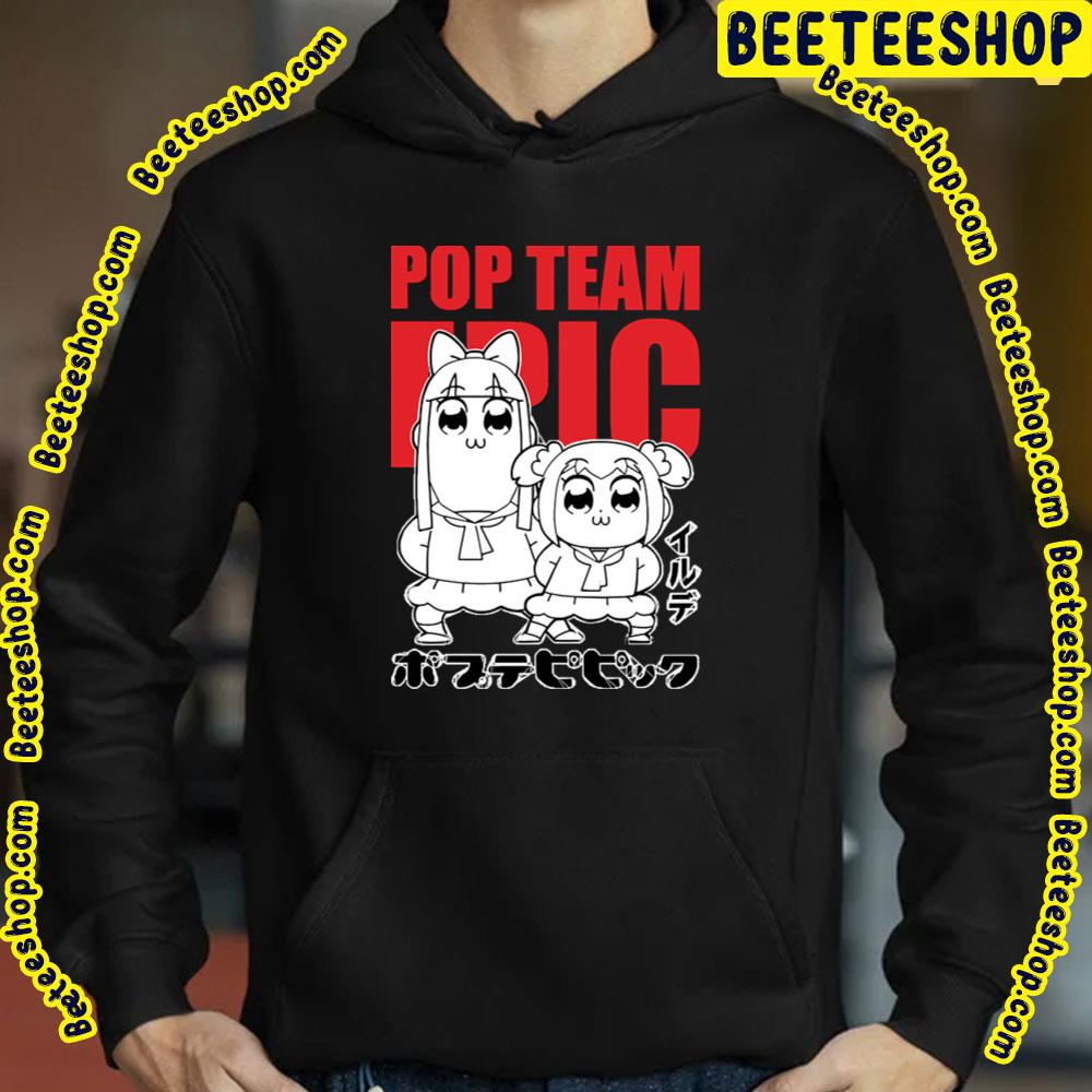 Red White Art Pipimi Popuko Pop Team Epic Trending Unisex T-Shirt Red White Art Pipimi Popuko Pop Team Epic Trending Unisex T-Shirt