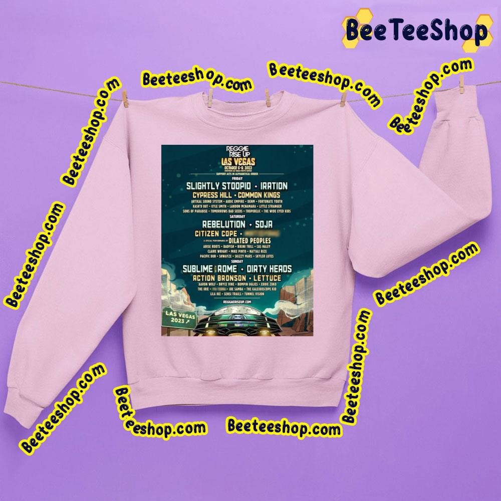 Reggae Rise Up Announces 2023 Las Vegas Lineup Trending Unisex Sweatshirt Reggae Rise Up Announces 2023 Las Vegas Lineup Trending Unisex Sweatshirt