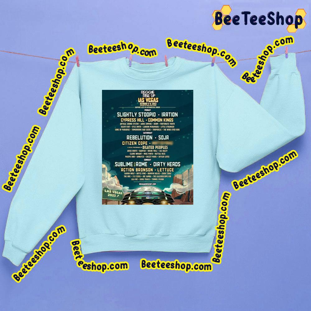 Reggae Rise Up Announces 2023 Las Vegas Lineup Trending Unisex Sweatshirt Reggae Rise Up Announces 2023 Las Vegas Lineup Trending Unisex Sweatshirt
