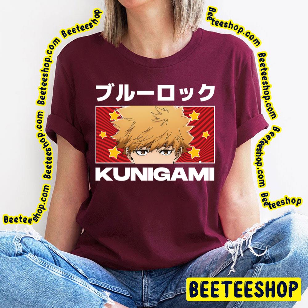 Rensuke Kunigami Peeker Blue Lock Trending Unisex T-Shirt Rensuke Kunigami Peeker Blue Lock Trending Unisex T-Shirt