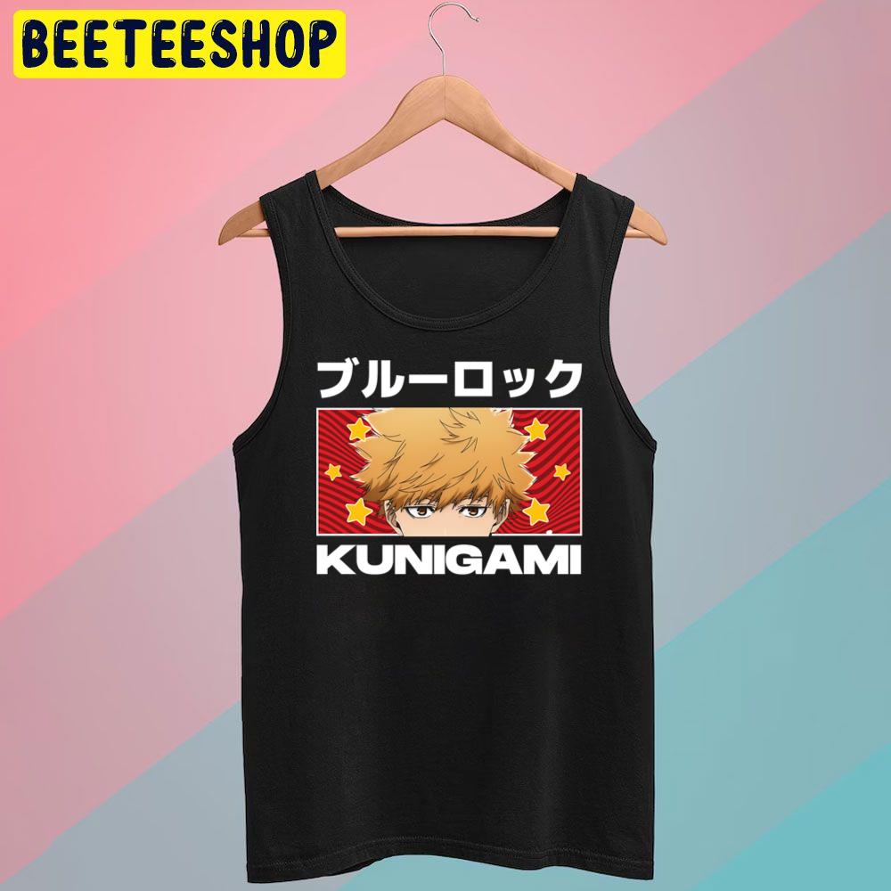 Rensuke Kunigami Peeker Blue Lock Trending Unisex T-Shirt Rensuke Kunigami Peeker Blue Lock Trending Unisex T-Shirt