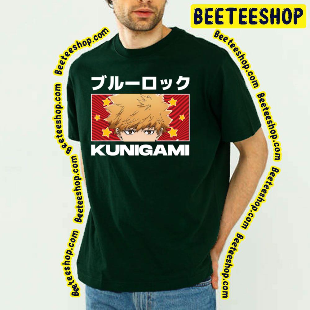 Rensuke Kunigami Peeker Blue Lock Trending Unisex T-Shirt Rensuke Kunigami Peeker Blue Lock Trending Unisex T-Shirt
