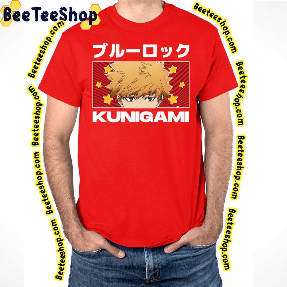 Rensuke Kunigami Peeker Blue Lock Trending Unisex T-Shirt Rensuke Kunigami Peeker Blue Lock Trending Unisex T-Shirt