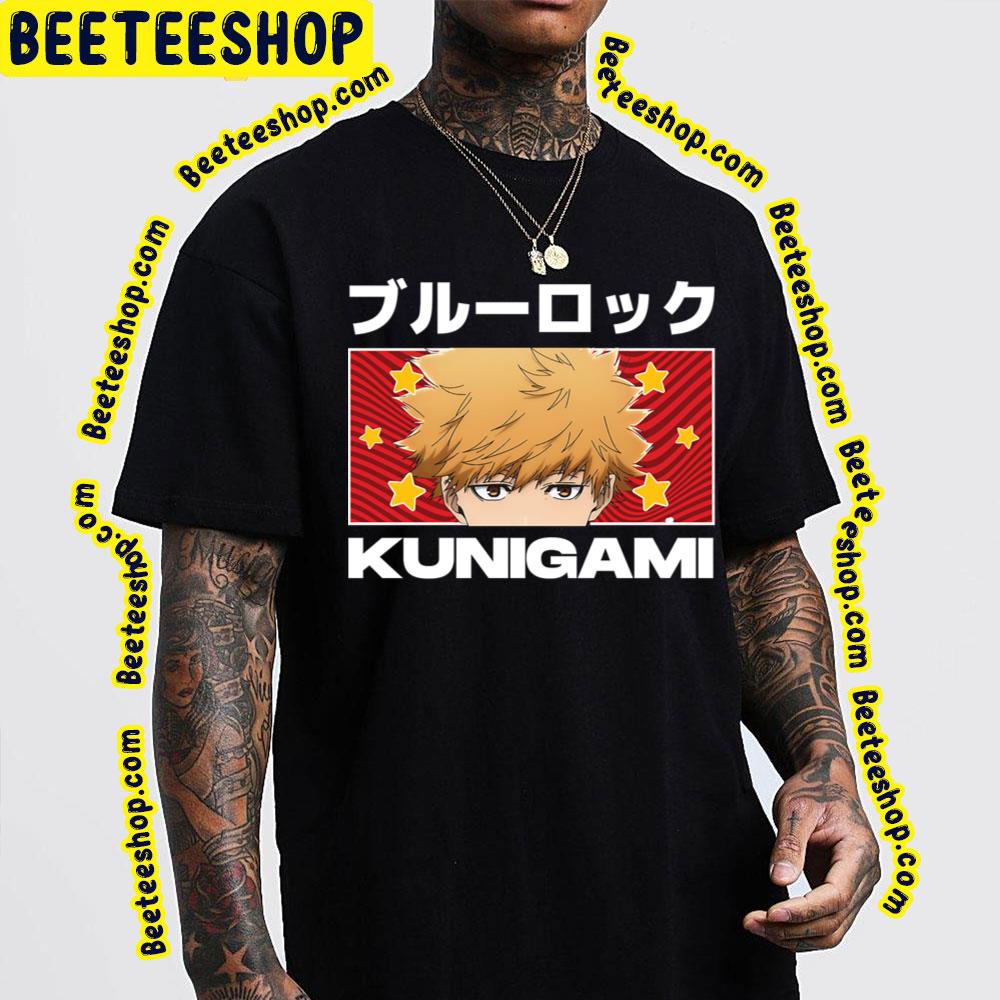 Rensuke Kunigami Peeker Blue Lock Trending Unisex T-Shirt Rensuke Kunigami Peeker Blue Lock Trending Unisex T-Shirt