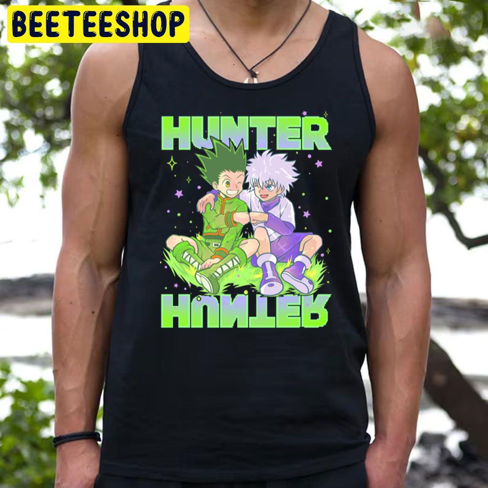 Retro Art Gon And Killua Hunter × Hunter Trending Unisex T-Shirt Retro Art Gon And Killua Hunter × Hunter Trending Unisex T-Shirt