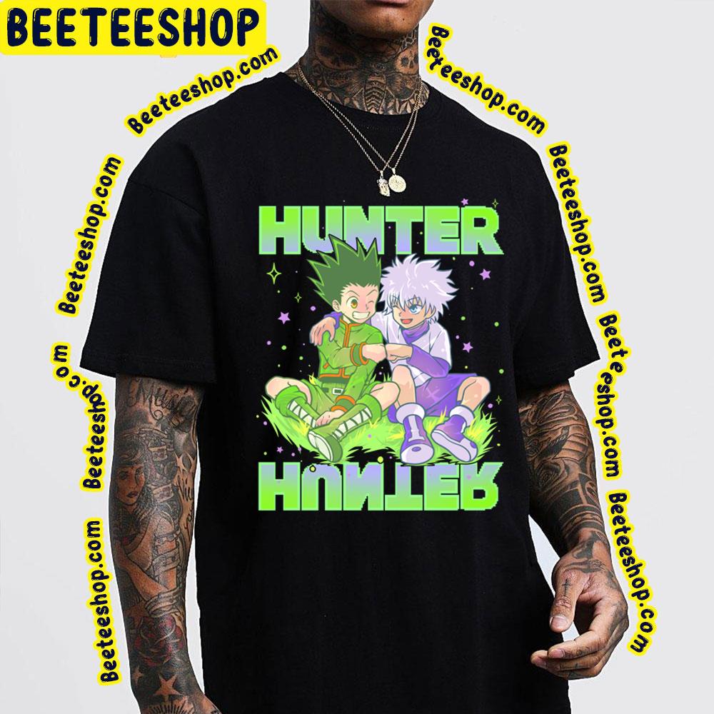 Retro Art Gon And Killua Hunter × Hunter Trending Unisex T-Shirt Retro Art Gon And Killua Hunter × Hunter Trending Unisex T-Shirt