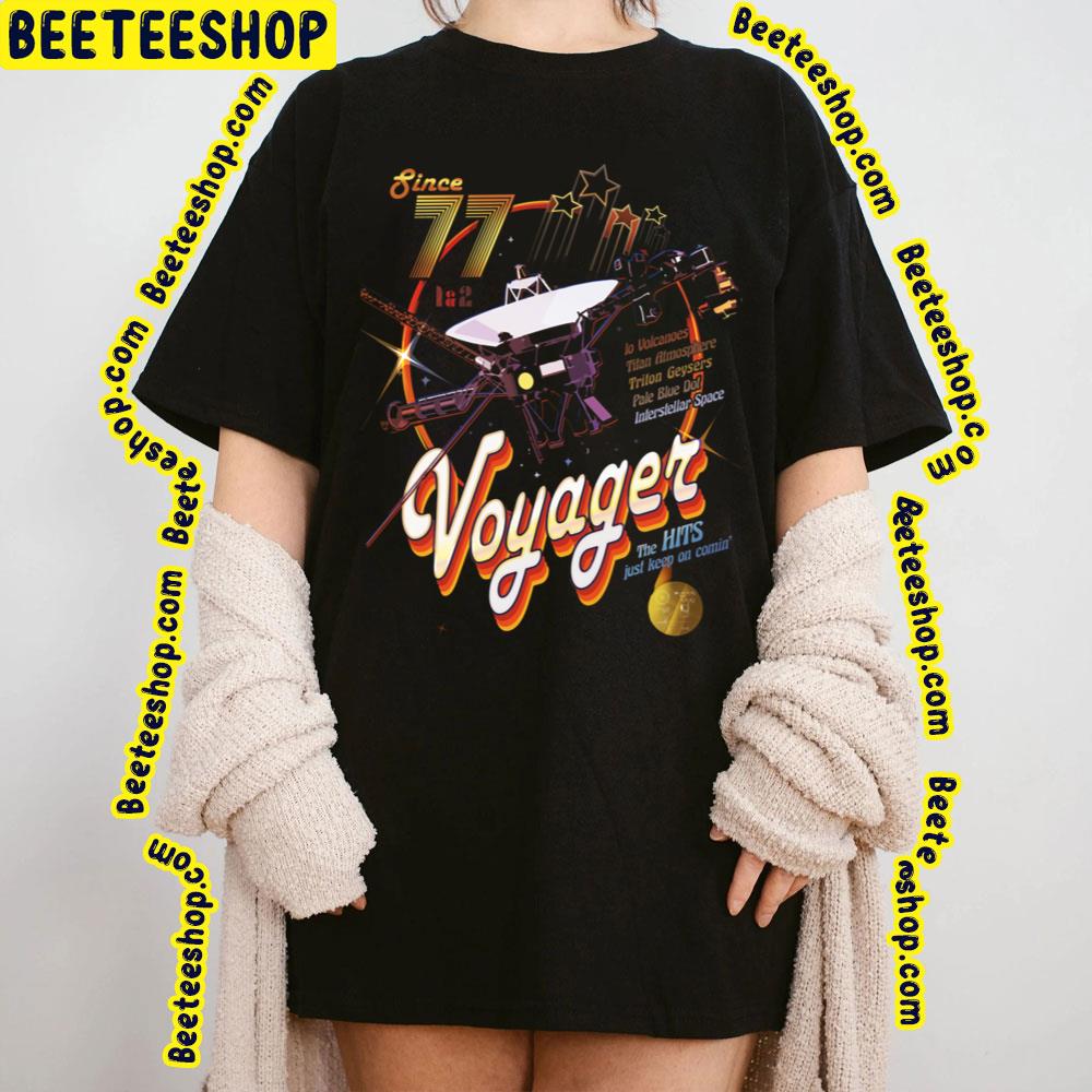 Retro Art Nasa Visions Voyager Trending Unisex T-Shirt Retro Art Nasa Visions Voyager Trending Unisex T-Shirt