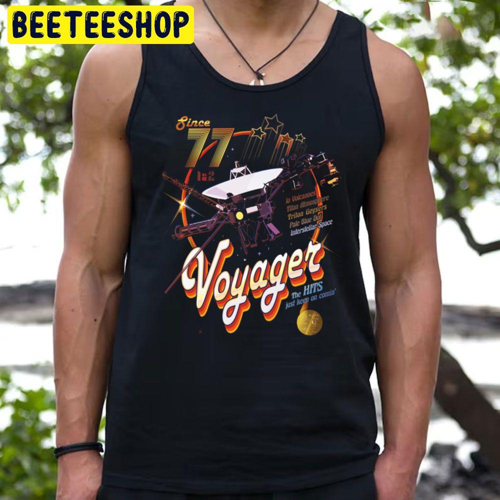 Retro Art Nasa Visions Voyager Trending Unisex T-Shirt Retro Art Nasa Visions Voyager Trending Unisex T-Shirt