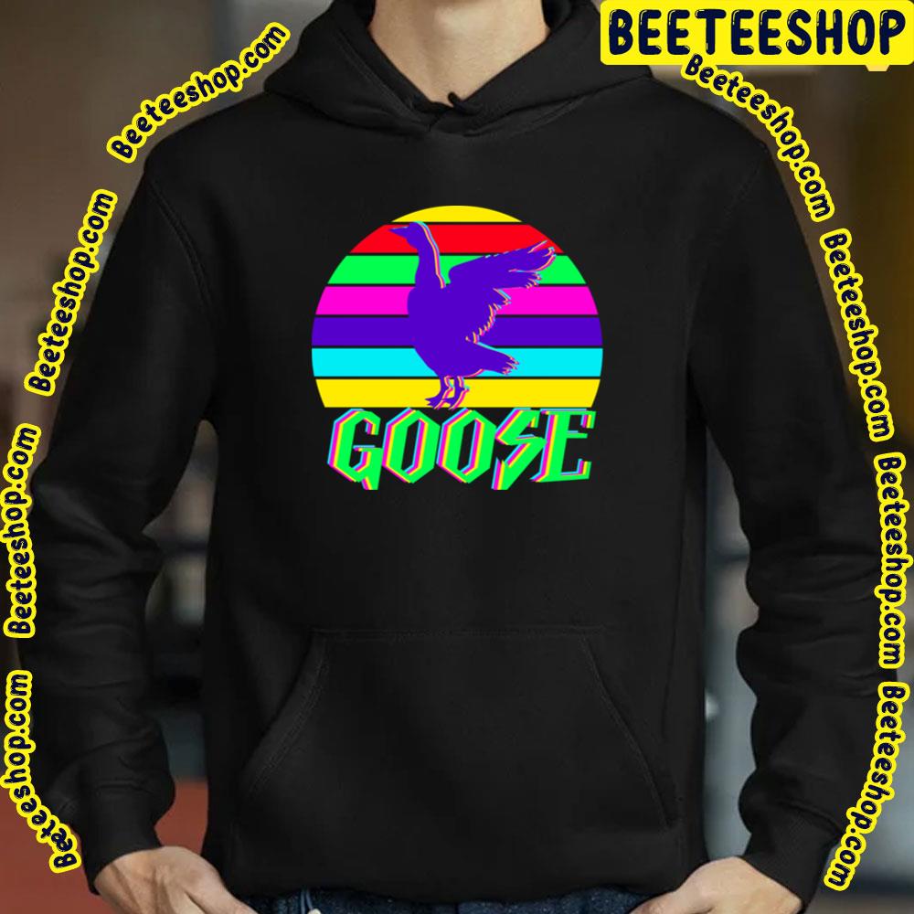 Retro Art Style Neon Goose Trending Unisex T-Shirt Retro Art Style Neon Goose Trending Unisex T-Shirt