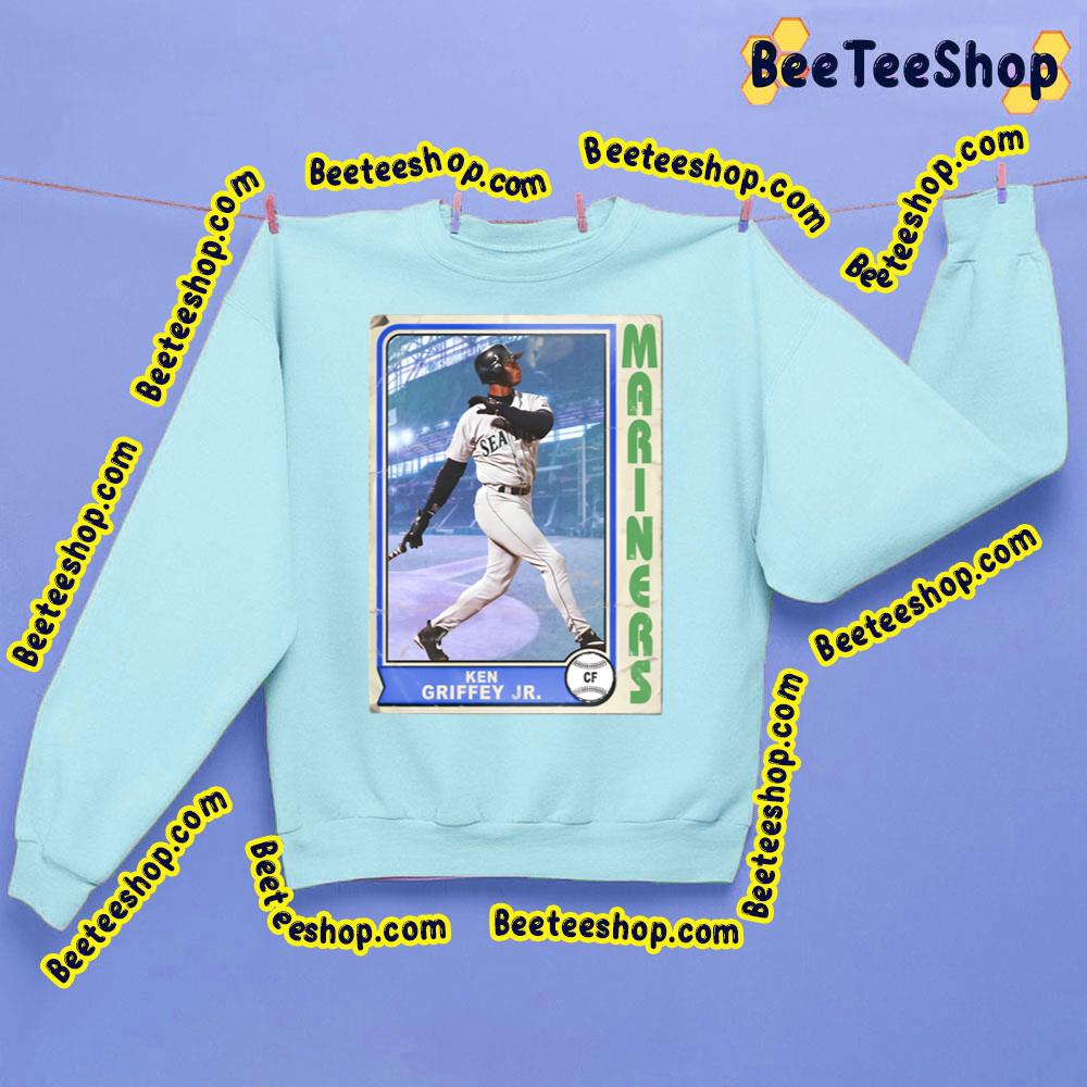 Retro Ken Griffey Jr Baseball Card Baseball Trending Unisex Sweatshirt Retro Ken Griffey Jr Baseball Card Baseball Trending Unisex Sweatshirt