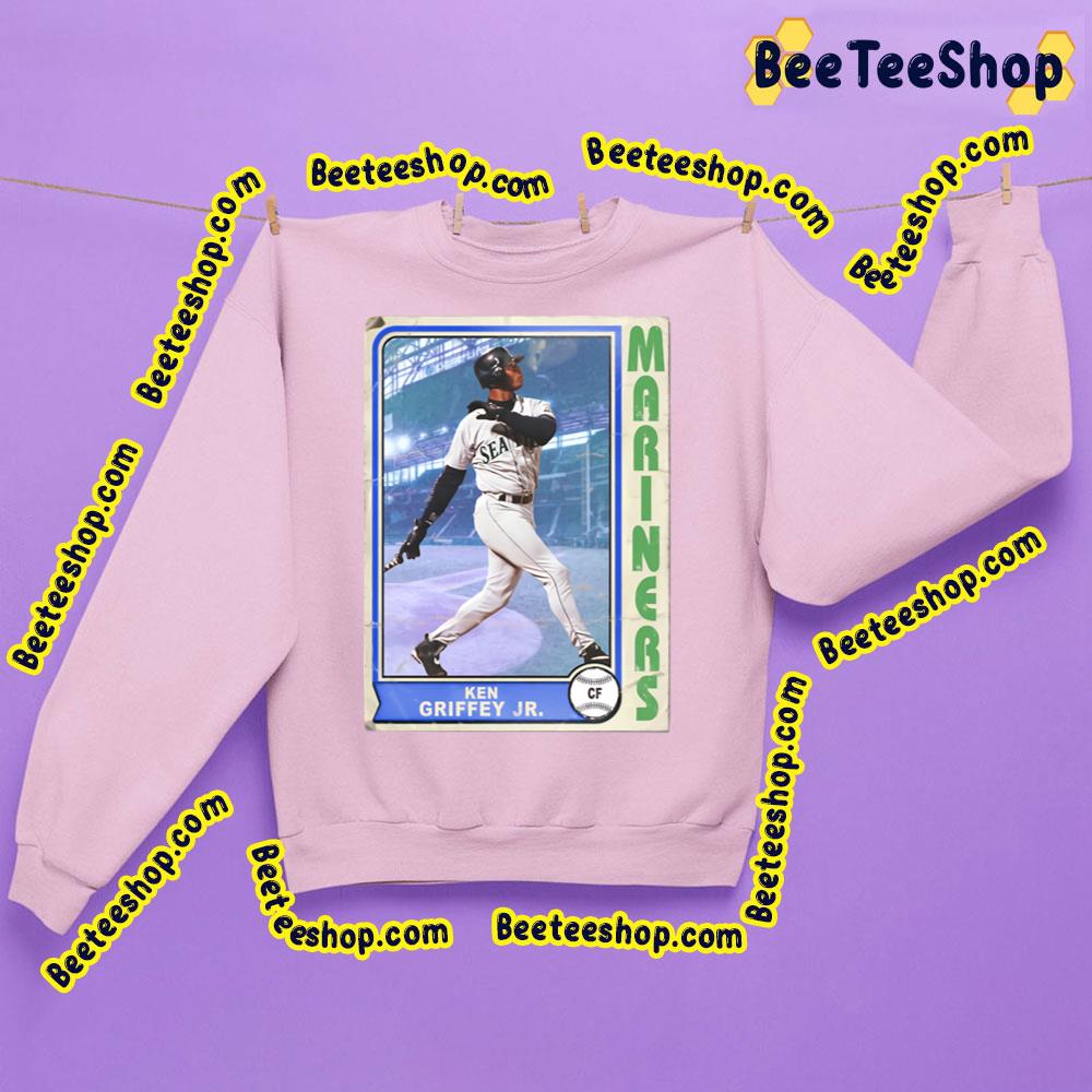 Retro Ken Griffey Jr Baseball Card Baseball Trending Unisex Sweatshirt Retro Ken Griffey Jr Baseball Card Baseball Trending Unisex Sweatshirt