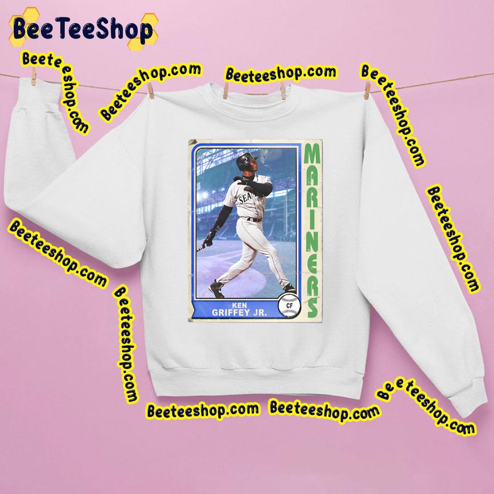 Retro Ken Griffey Jr Baseball Card Baseball Trending Unisex Sweatshirt Retro Ken Griffey Jr Baseball Card Baseball Trending Unisex Sweatshirt