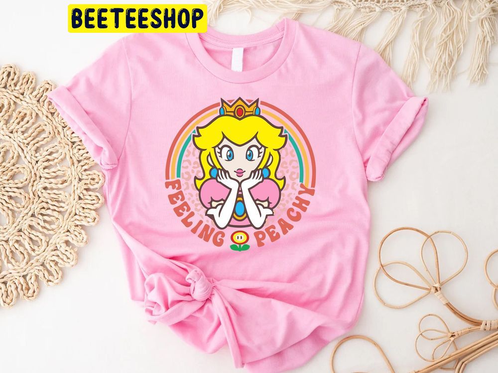 Retro Princess Peach Mario Trending Unisex T-Shirt Retro Princess Peach Mario Trending Unisex T-Shirt