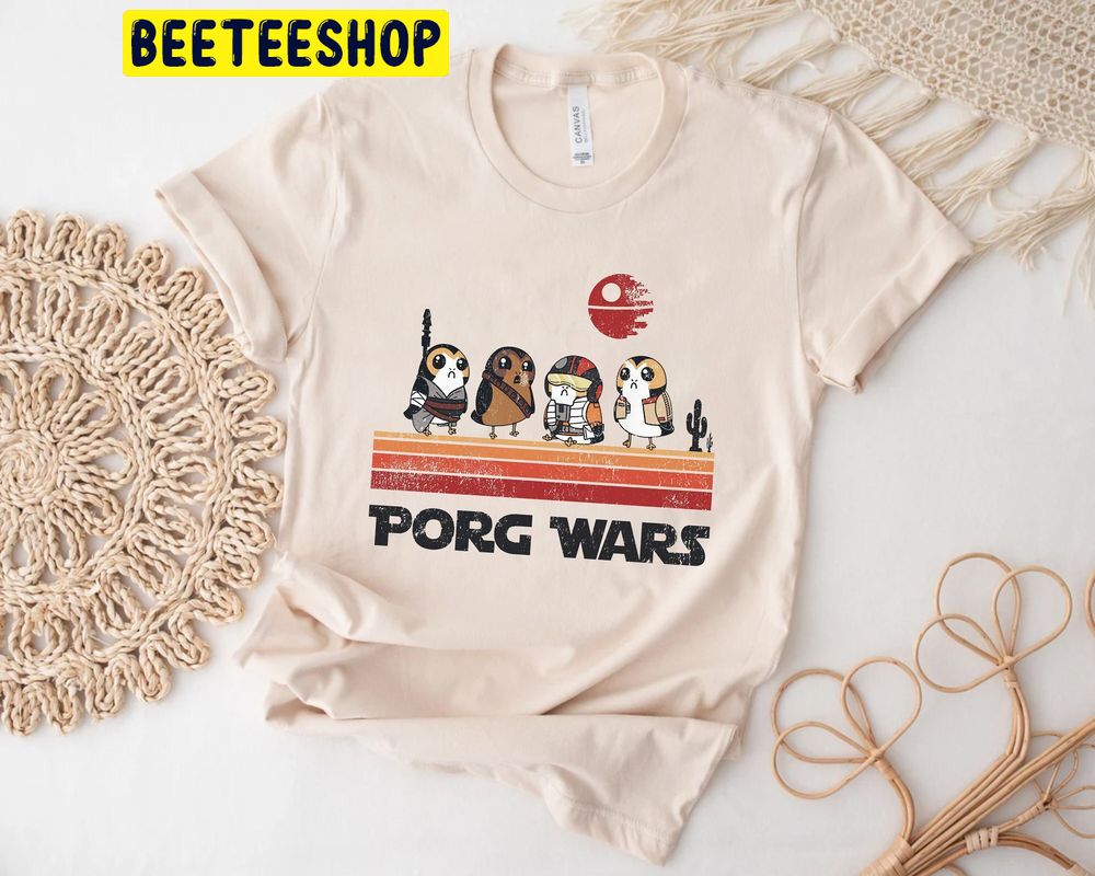 Retro Star Wars Porg Wars Trending Unisex T-Shirt Retro Star Wars Porg Wars Trending Unisex T-Shirt