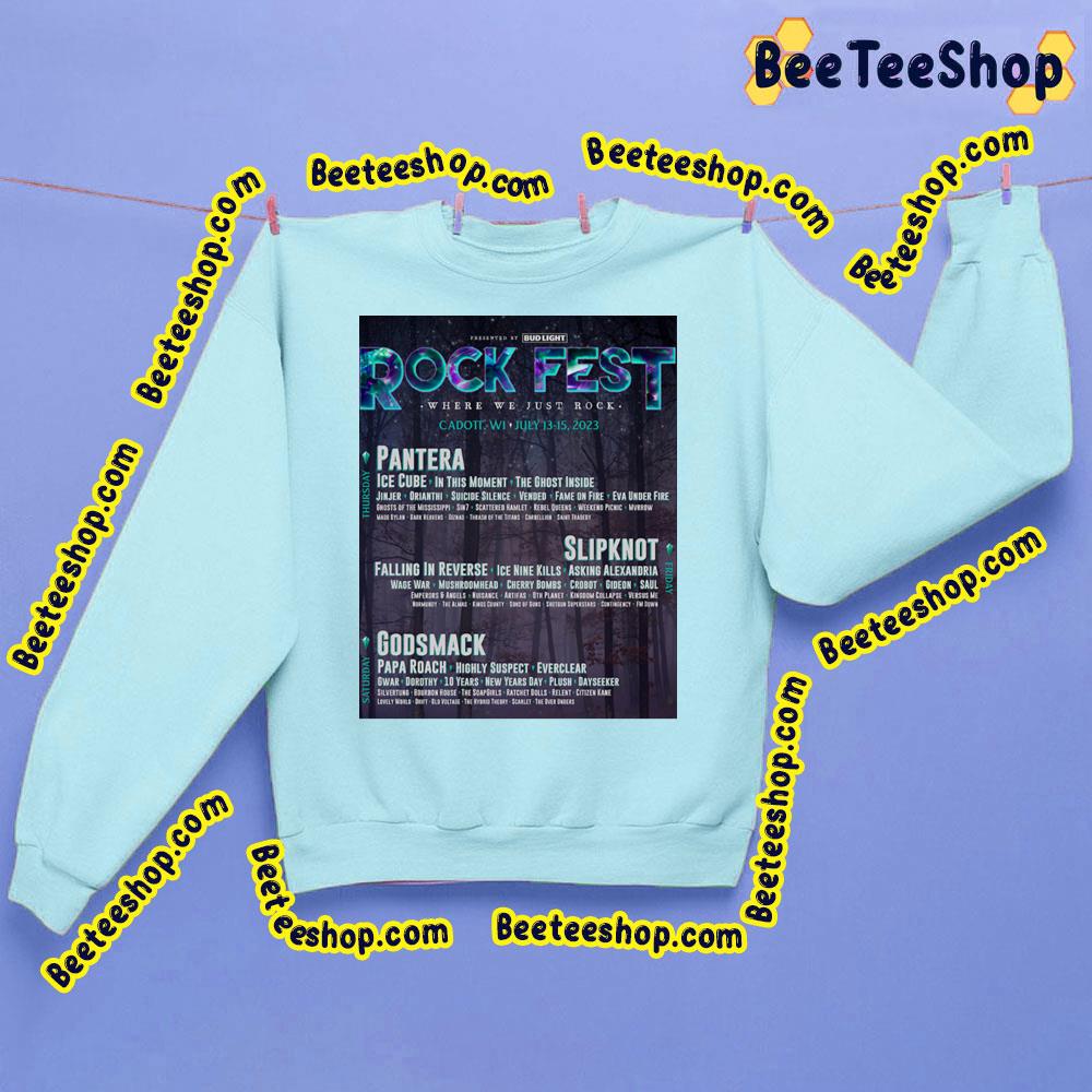 Rock Fest Where We Just Rock July 2023 Trending Unisex Sweatshirt Rock Fest Where We Just Rock July 2023 Trending Unisex Sweatshirt