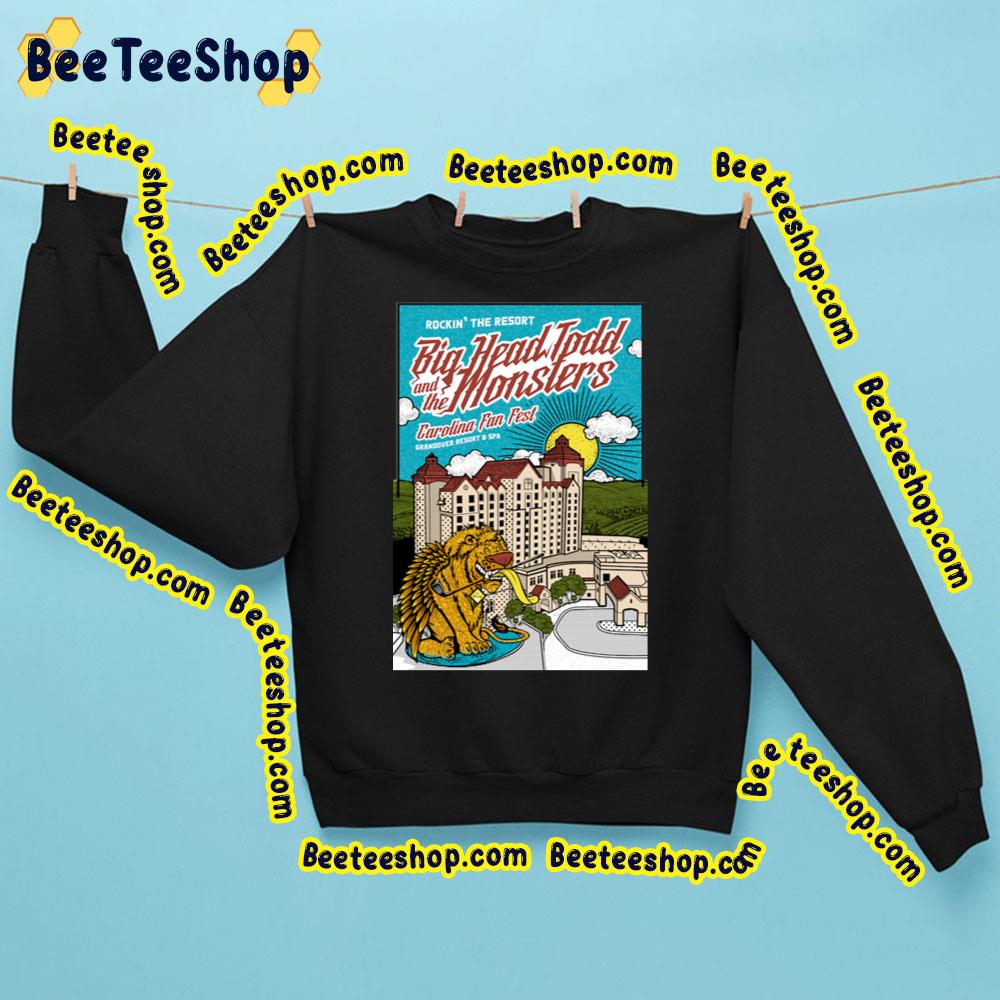 Rockin' The Resort Big Head Told And The Monsters Carolina Fan Fest 2021 Trending Unisex Sweatshirt Rockin' The Resort Big Head Told And The Monsters Carolina Fan Fest 2021 Trending Unisex Sweatshirt