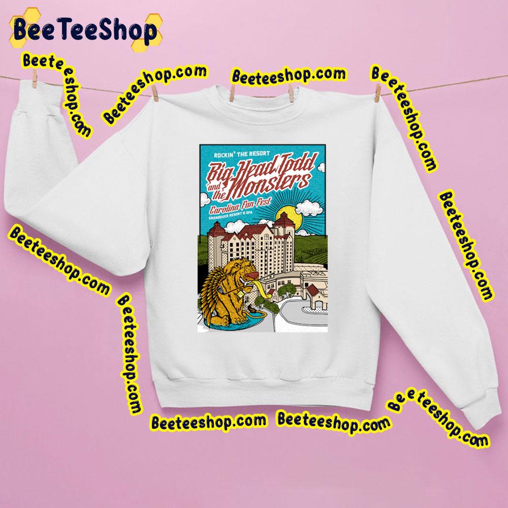 Rockin' The Resort Big Head Told And The Monsters Carolina Fan Fest 2021 Trending Unisex Sweatshirt Rockin' The Resort Big Head Told And The Monsters Carolina Fan Fest 2021 Trending Unisex Sweatshirt