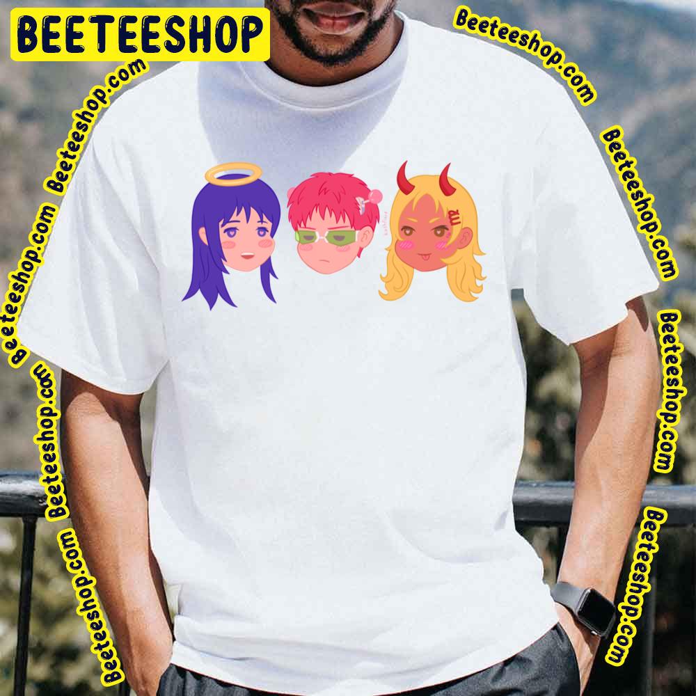 Saiki K Teruhashi Saiki Kusuo No Sai Nan Wikia Chibi Trending Unisex T-Shirt Saiki K Teruhashi Saiki Kusuo No Sai Nan Wikia Chibi Trending Unisex T-Shirt