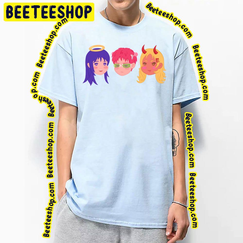 Saiki K Teruhashi Saiki Kusuo No Sai Nan Wikia Chibi Trending Unisex T-Shirt Saiki K Teruhashi Saiki Kusuo No Sai Nan Wikia Chibi Trending Unisex T-Shirt