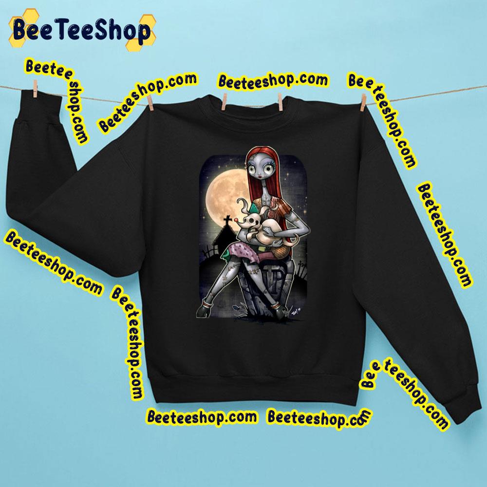 Sally And Her Dog Nightmare Before Christmas Trending Unisex Sweatshirt Sally And Her Dog Nightmare Before Christmas Trending Unisex Sweatshirt