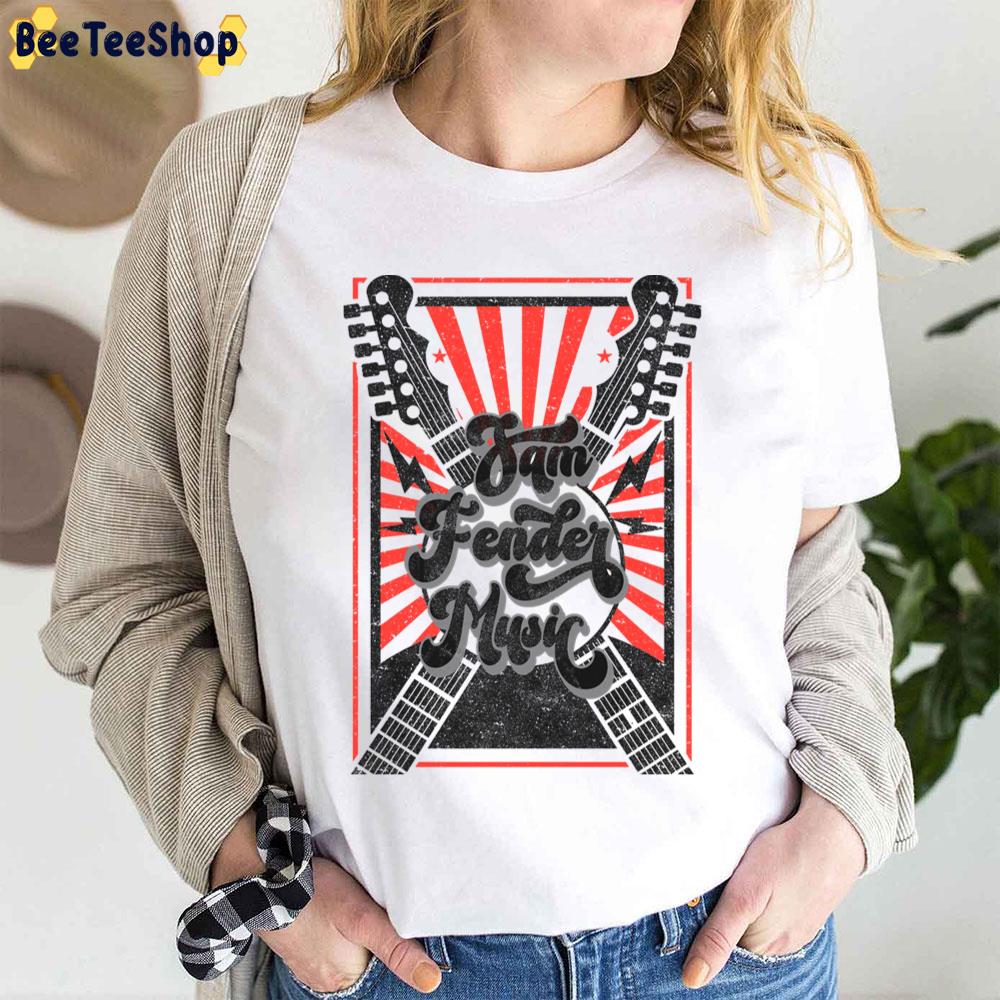 Sam Fender Music Sam Fender Guitar Trending Unisex T-Shirt Sam Fender Music Sam Fender Guitar Trending Unisex T-Shirt