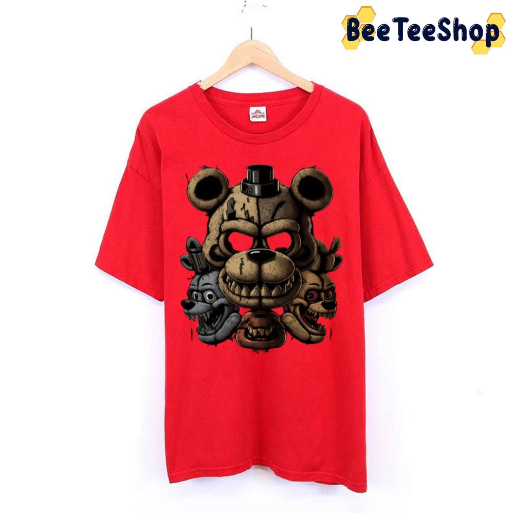 Scary Five Nights At Freddy's Trending Unisex T-Shirt Scary Five Nights At Freddy's Trending Unisex T-Shirt