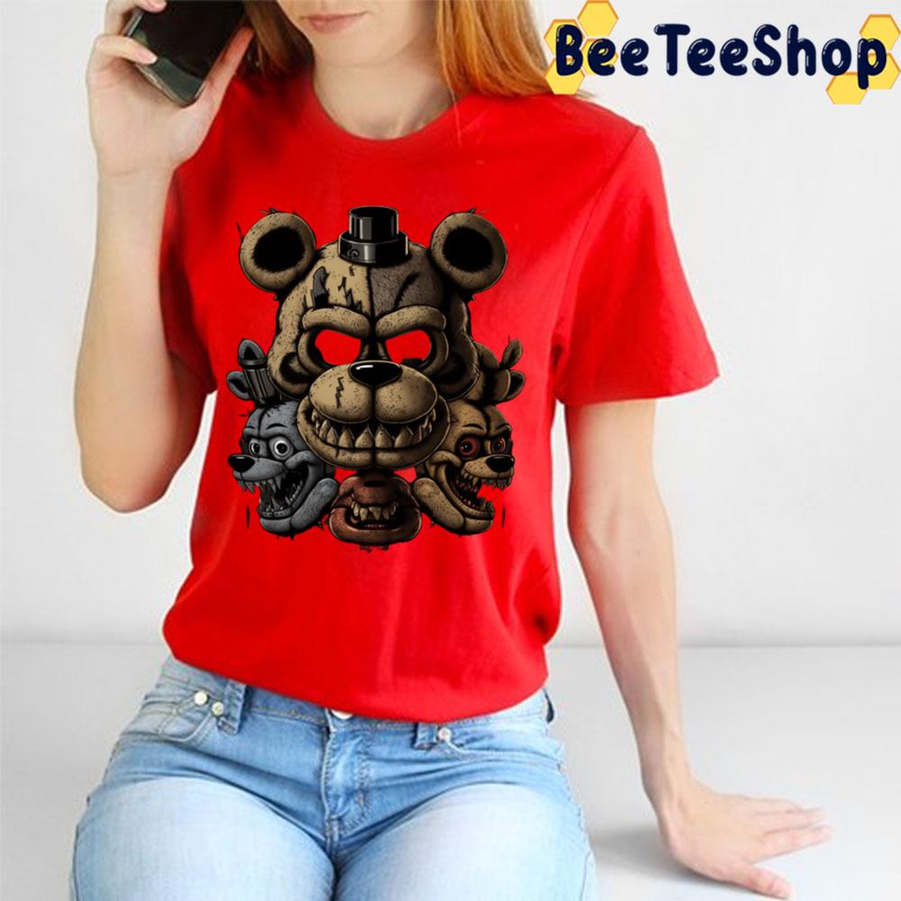 Scary Five Nights At Freddy's Trending Unisex T-Shirt Scary Five Nights At Freddy's Trending Unisex T-Shirt