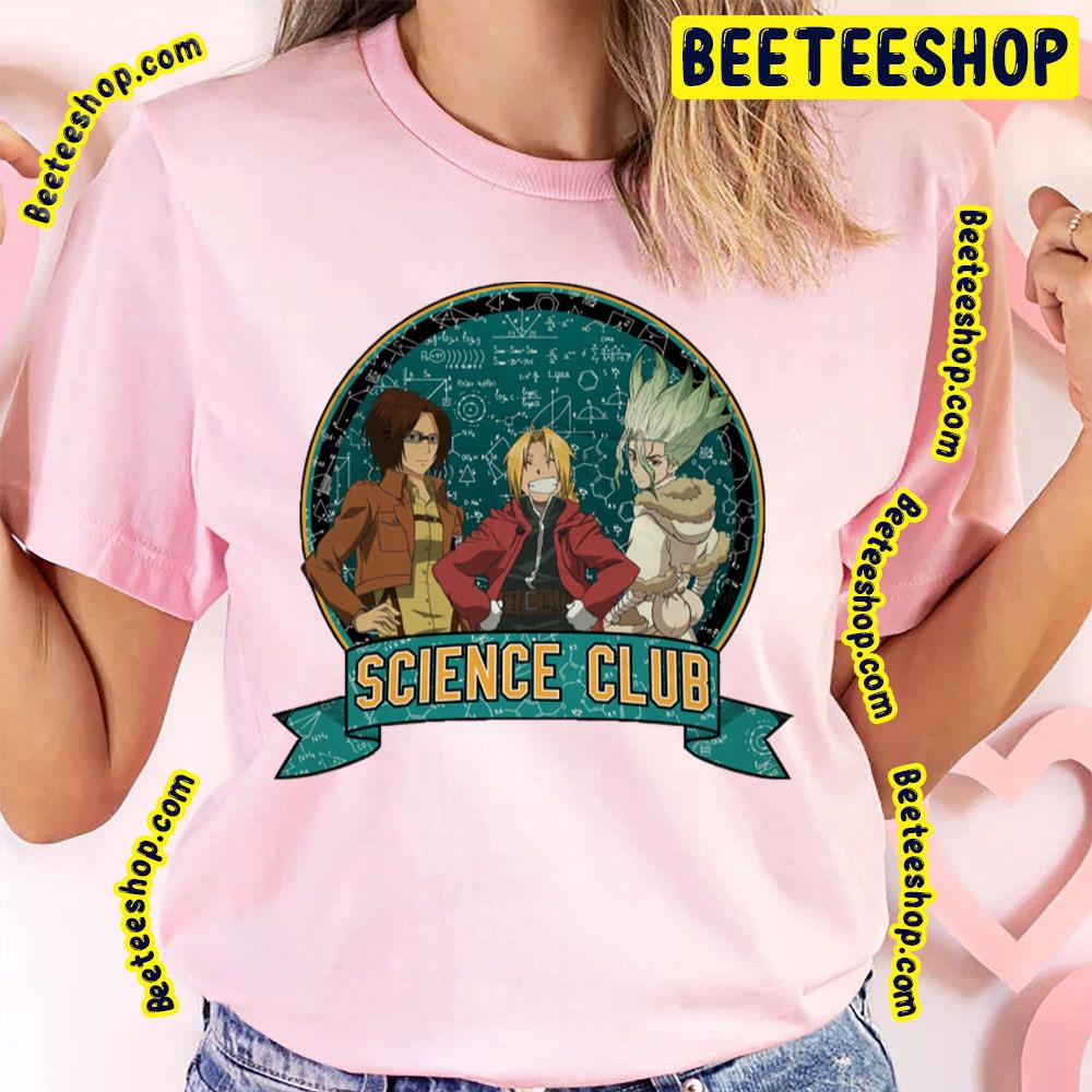 Science Club Fullmetal Alchemist Trending Unisex T-Shirt Science Club Fullmetal Alchemist Trending Unisex T-Shirt