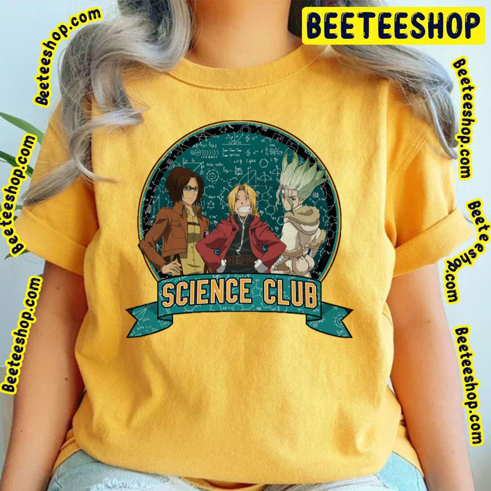 Science Club Fullmetal Alchemist Trending Unisex T-Shirt Science Club Fullmetal Alchemist Trending Unisex T-Shirt