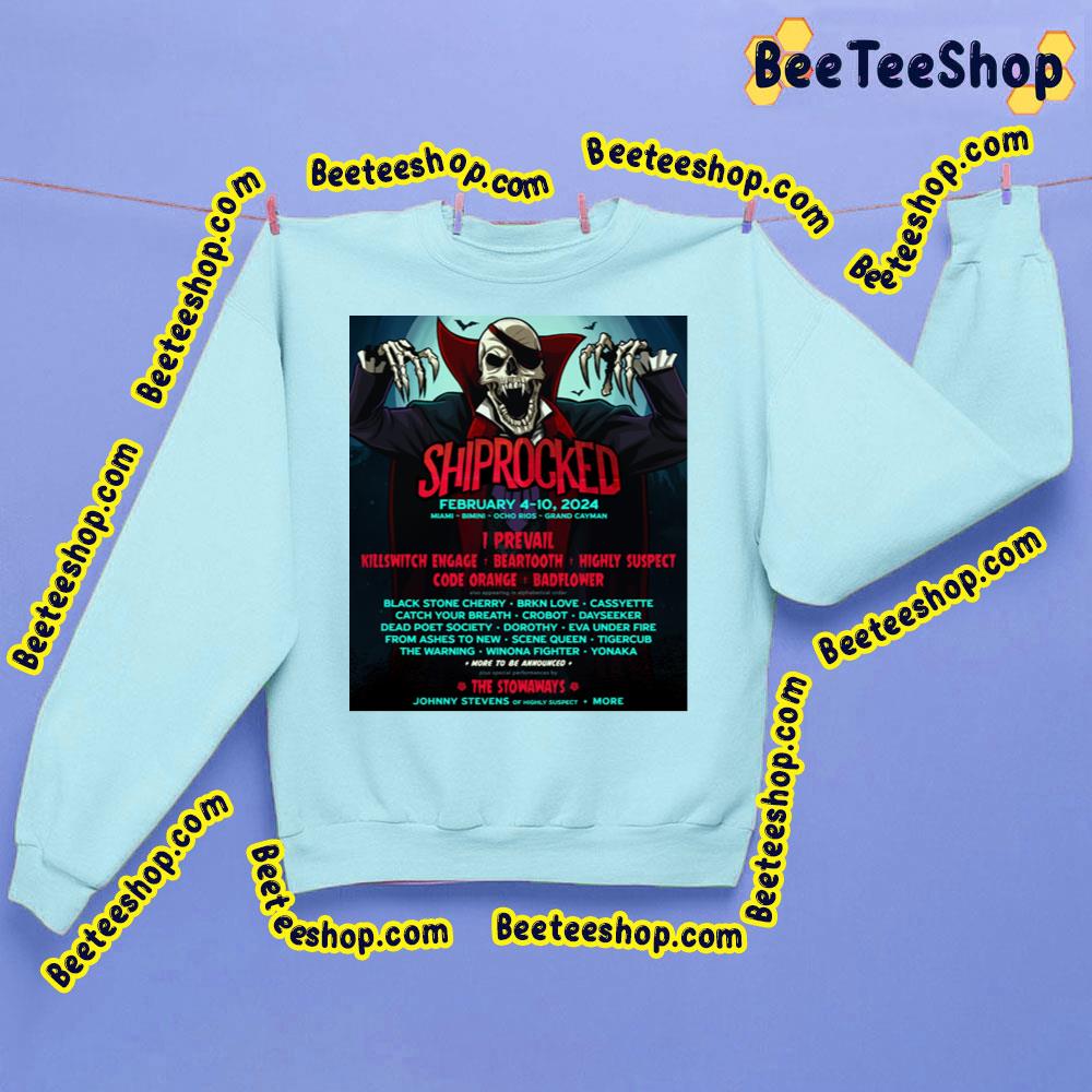 Shiprockked Feb 2024 Trending Unisex Sweatshirt Shiprockked Feb 2024 Trending Unisex Sweatshirt