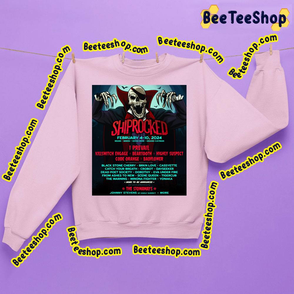 Shiprockked Feb 2024 Trending Unisex Sweatshirt Shiprockked Feb 2024 Trending Unisex Sweatshirt