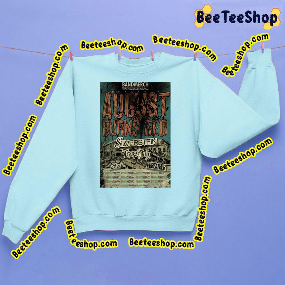 Silverstein Covers Nofx, Hits The Road With August Burns Red, Letlive, Texas In July And I, The Breather Trending Unisex Sweatshirt Silverstein Covers Nofx, Hits The Road With August Burns Red, Letlive, Texas In July And I, The Breather Trending Unisex Sweatshirt