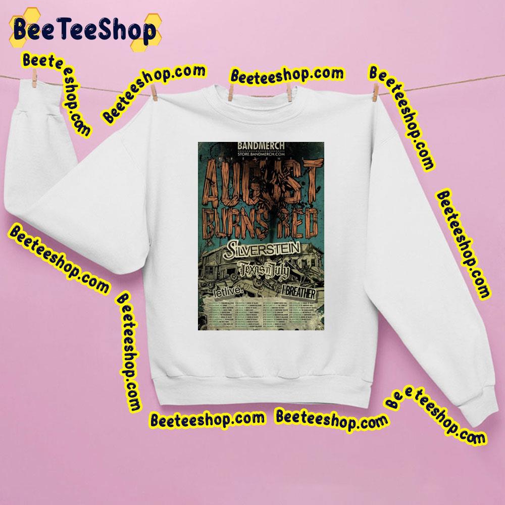Silverstein Covers Nofx, Hits The Road With August Burns Red, Letlive, Texas In July And I, The Breather Trending Unisex Sweatshirt Silverstein Covers Nofx, Hits The Road With August Burns Red, Letlive, Texas In July And I, The Breather Trending Unisex Sweatshirt