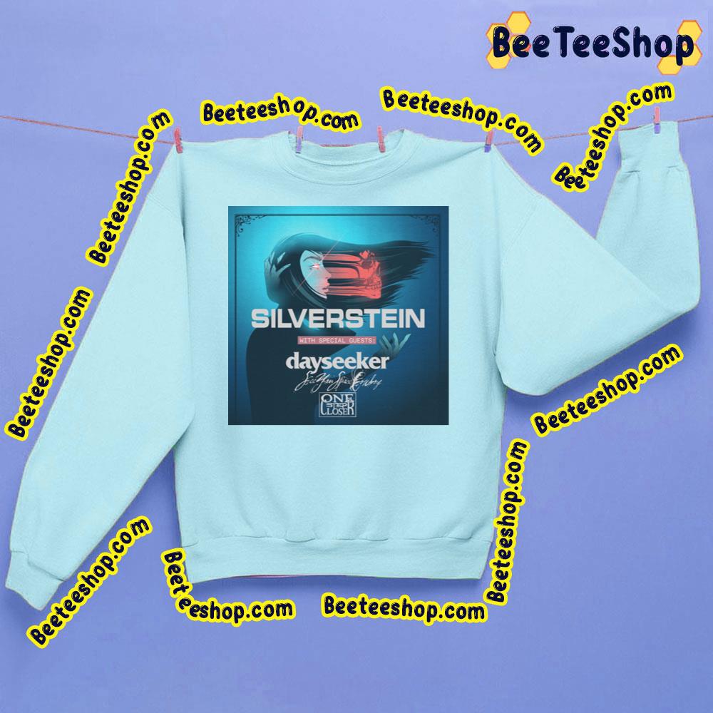 Silverstein With Special Guets Dayseeker 2023 Trending Unisex Sweatshirt Silverstein With Special Guets Dayseeker 2023 Trending Unisex Sweatshirt
