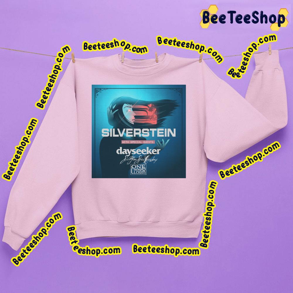 Silverstein With Special Guets Dayseeker 2023 Trending Unisex Sweatshirt Silverstein With Special Guets Dayseeker 2023 Trending Unisex Sweatshirt
