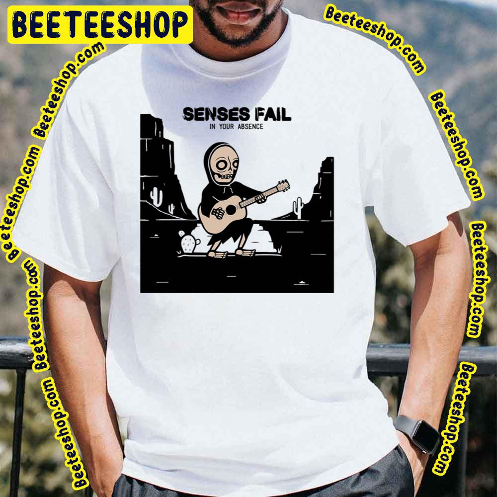 Skeleton Guitar Desert Senses Fail In Your Ansence Trending Unisex T-Shirt Skeleton Guitar Desert Senses Fail In Your Ansence Trending Unisex T-Shirt