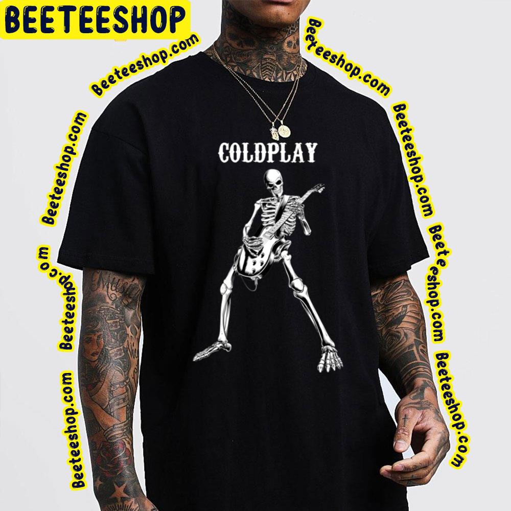 Skeleton Play Guitar With Play Trending Unisex T-Shirt Skeleton Play Guitar With Play Trending Unisex T-Shirt