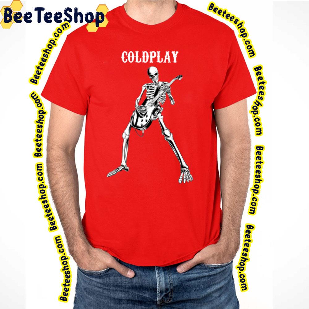 Skeleton Play Guitar With Play Trending Unisex T-Shirt Skeleton Play Guitar With Play Trending Unisex T-Shirt