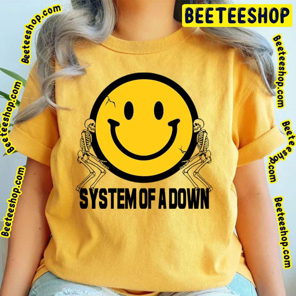 Smile Emot System Of A Down Trending Unisex T-Shirt Smile Emot System Of A Down Trending Unisex T-Shirt