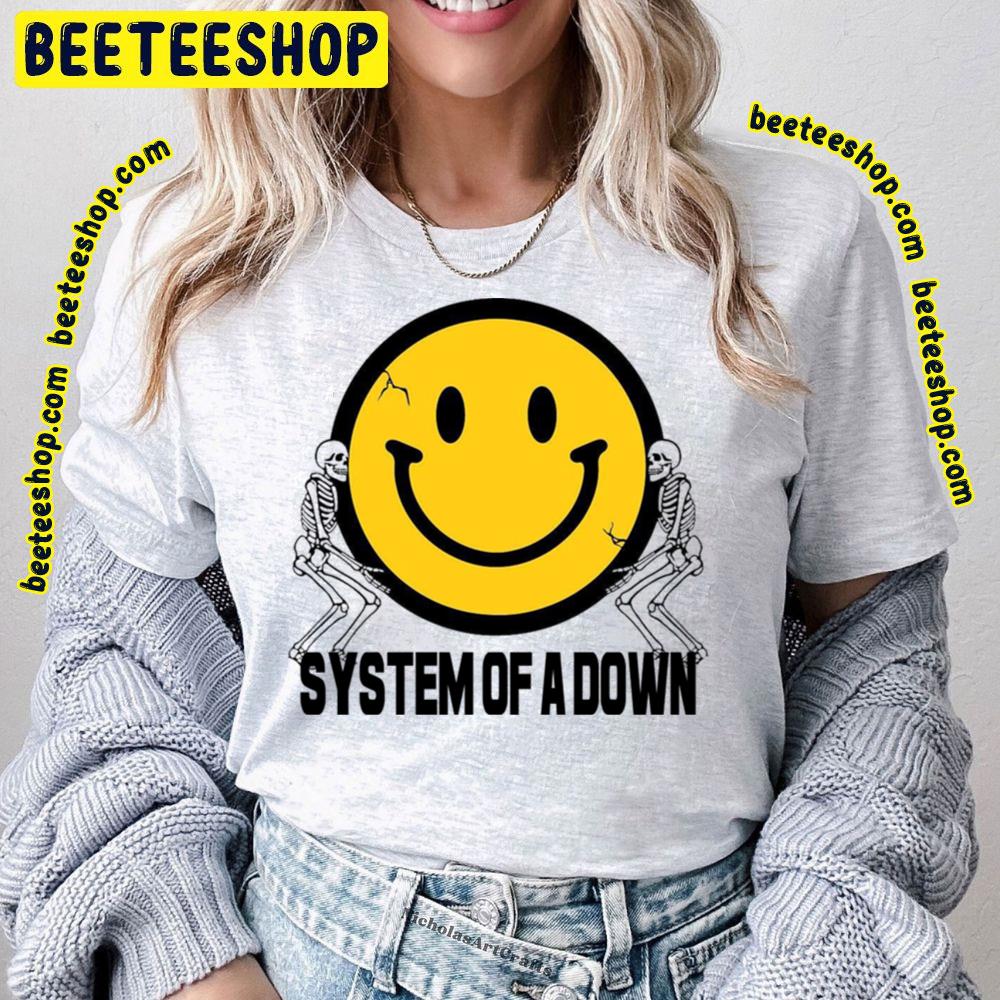 Smile Emot System Of A Down Trending Unisex T-Shirt Smile Emot System Of A Down Trending Unisex T-Shirt
