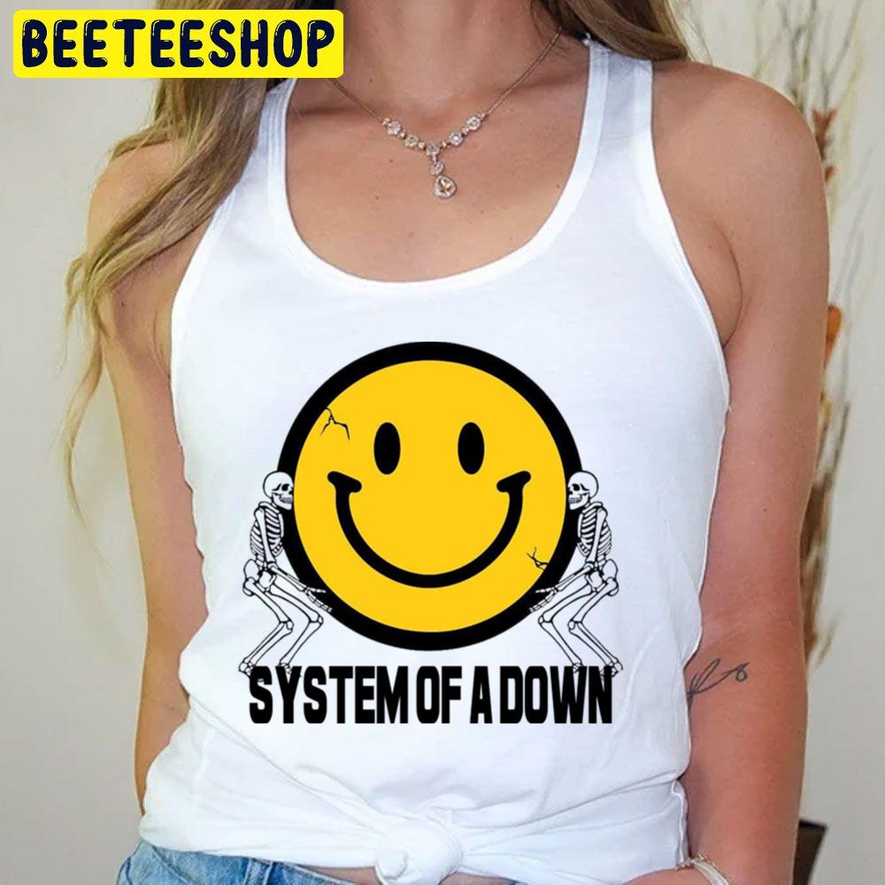Smile Emot System Of A Down Trending Unisex T-Shirt Smile Emot System Of A Down Trending Unisex T-Shirt