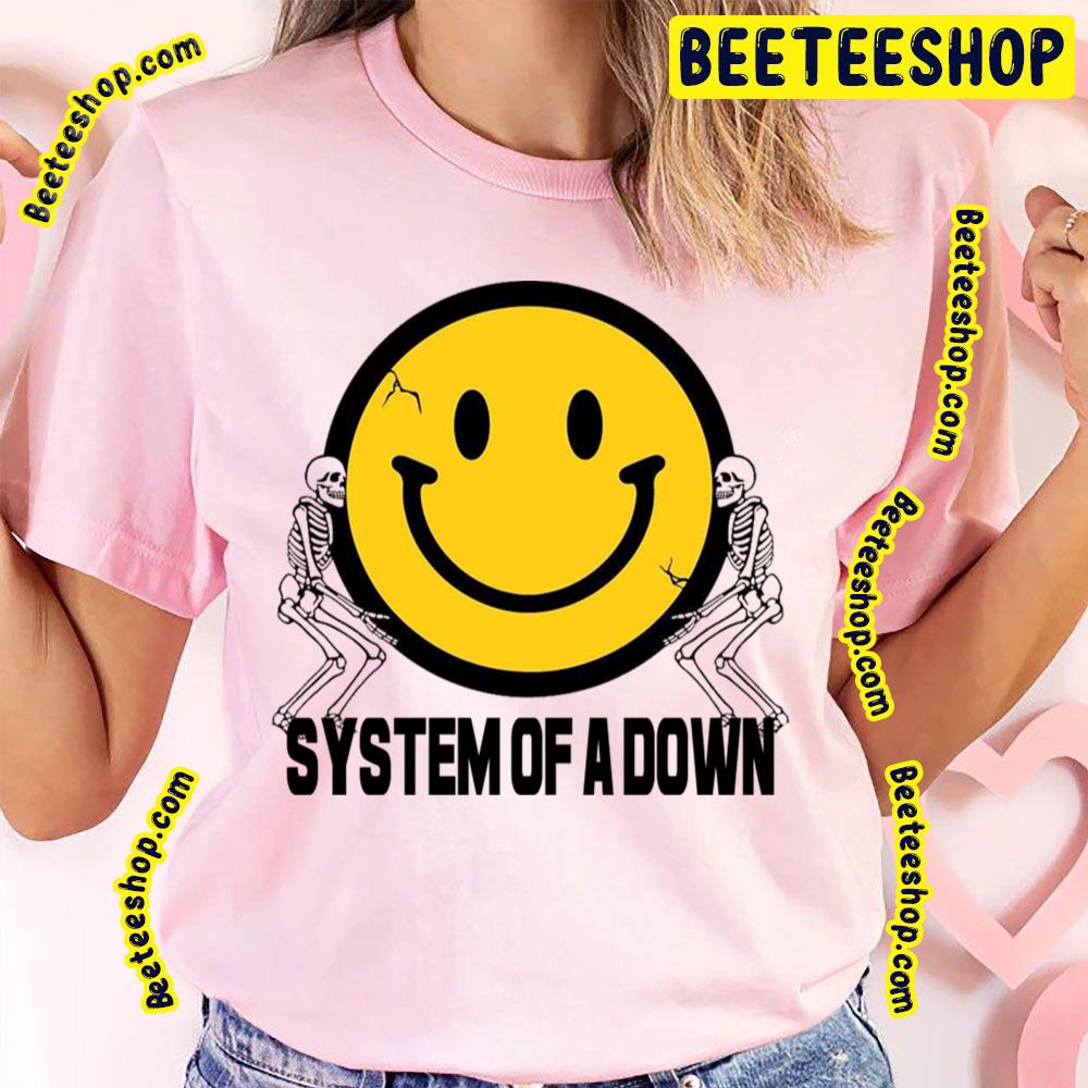 Smile Emot System Of A Down Trending Unisex T-Shirt Smile Emot System Of A Down Trending Unisex T-Shirt