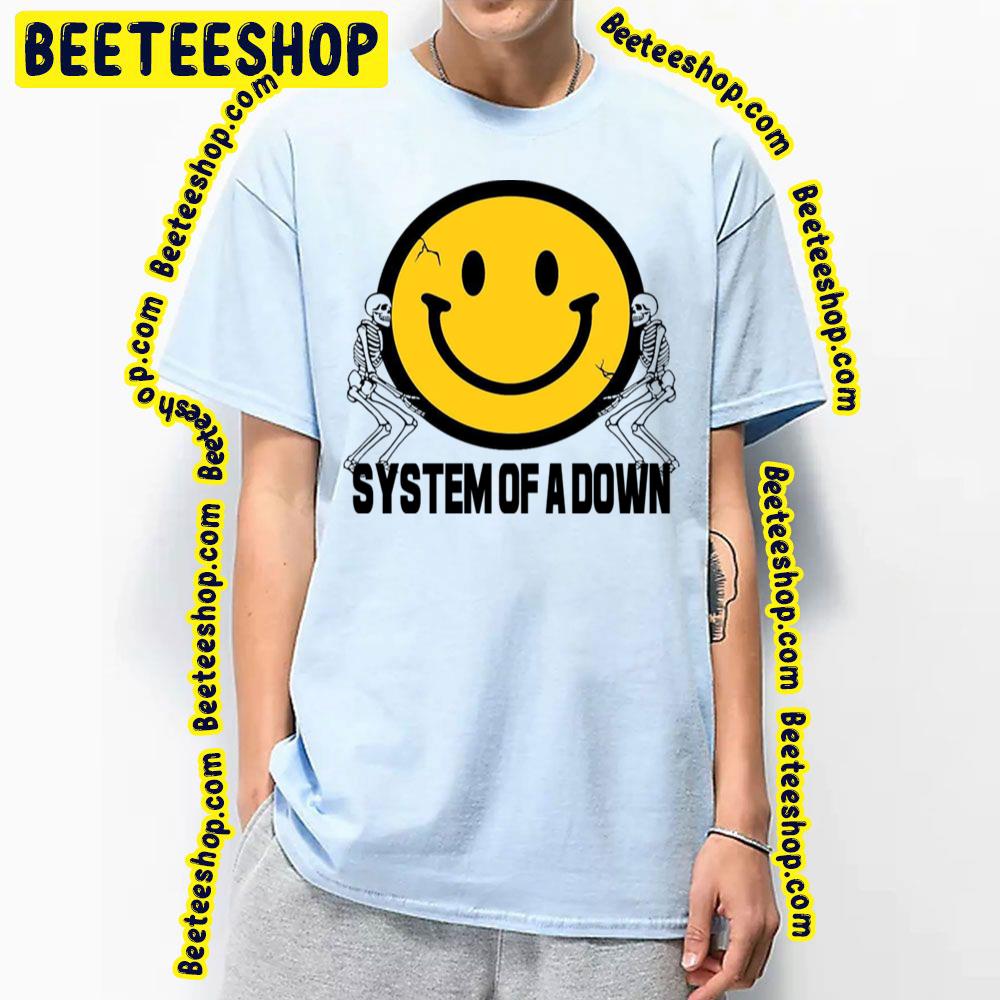 Smile Emot System Of A Down Trending Unisex T-Shirt Smile Emot System Of A Down Trending Unisex T-Shirt