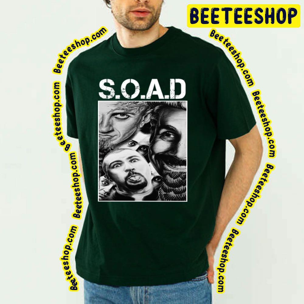 Soad Black Art Funny People System Of A Down Trending Unisex T-Shirt Soad Black Art Funny People System Of A Down Trending Unisex T-Shirt