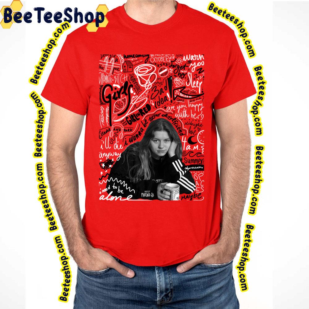 Songs Girl In Red Trending Unisex T-Shirt Songs Girl In Red Trending Unisex T-Shirt